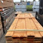 Ca. 72x Douglas Wisselsponning/halfhoutsrabat, 18x190mm, lengte 300cm
